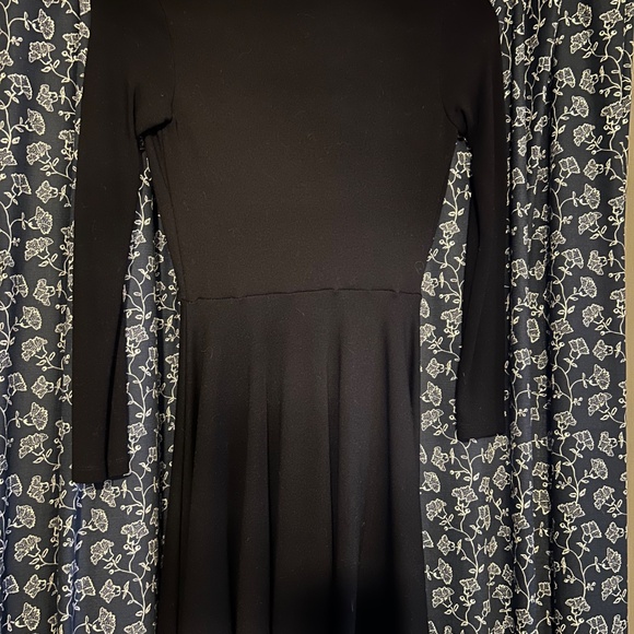 American Apparel Low V Cut Mini Dress - Picture 2 of 2